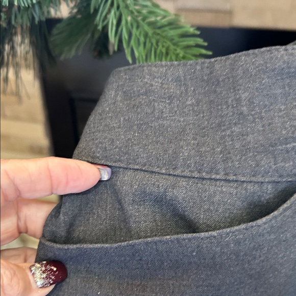 Lane Bryant Charcoal Flare Pants - Picture 4 of 7